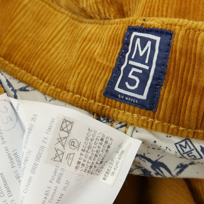 【中古】メイヤー MAYER M5 ストレッチ コットン 中太畝 コーデュロイパンツ オーカーオレンジ【サイズ36/34】【 状態ランクB 】【 メンズ 】