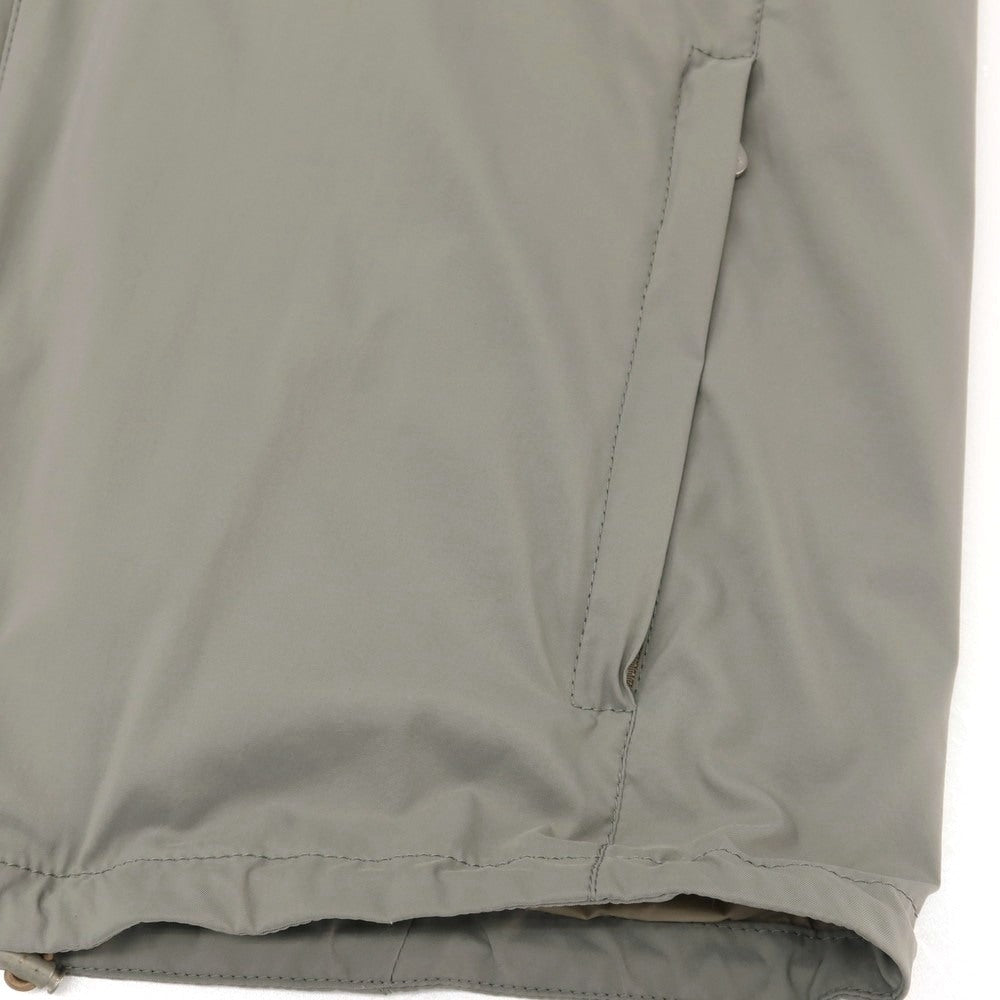 【中古】ブルネロクチネリ Brunello Cucinelli ナイロン スタンドカラー ダブルジップ ベスト ブルゾン グレー【サイズ50】【 状態ランクB 】【 メンズ 】