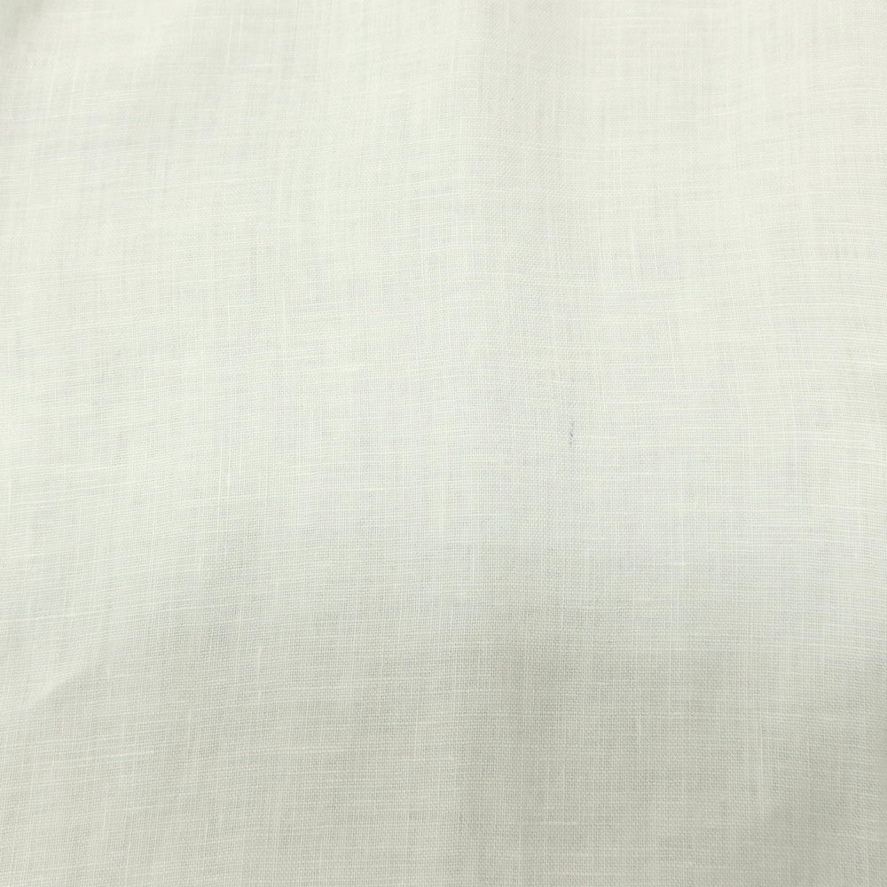 【中古】エトロ ETRO リネン ボタンダウン カジュアルシャツ ホワイト【サイズXL】【 状態ランクC 】【 メンズ 】