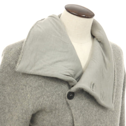 【中古】ジョルジオアルマーニ GIORGIO ARMANI カシミヤ カーディガン グレー【サイズ52】【 状態ランクB 】【 メンズ 】