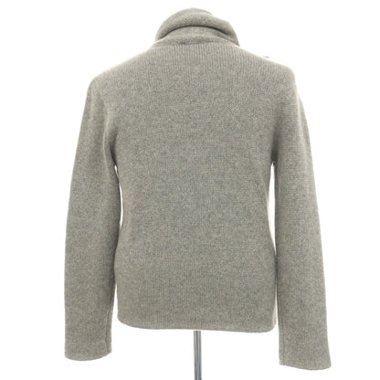 【中古】ジョルジオアルマーニ GIORGIO ARMANI カシミヤ カーディガン グレー【サイズ52】【 状態ランクB 】【 メンズ 】