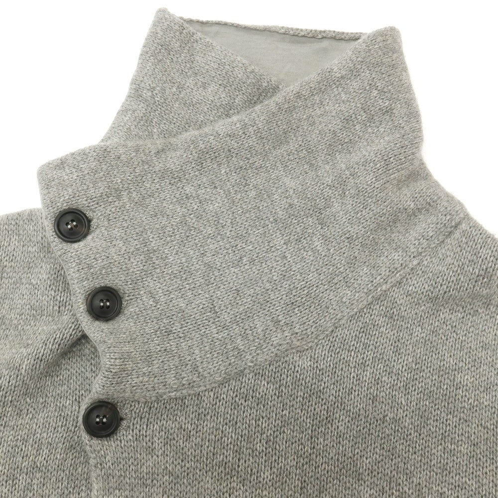 【中古】ジョルジオアルマーニ GIORGIO ARMANI カシミヤ カーディガン グレー【サイズ52】【 状態ランクB 】【 メンズ 】