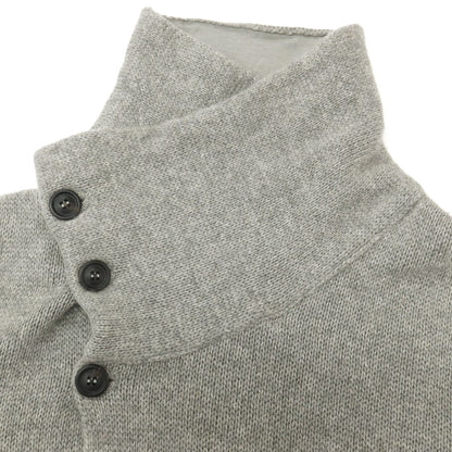 【中古】ジョルジオアルマーニ GIORGIO ARMANI カシミヤ カーディガン グレー【サイズ52】【 状態ランクB 】【 メンズ 】