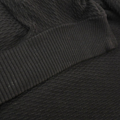 【中古】アルマーニ コレッツォーニ ARMANI COLLEZIONI コットン ダブルジップアップ カーディガン ブラック【サイズ54】【 状態ランクC 】【 メンズ 】