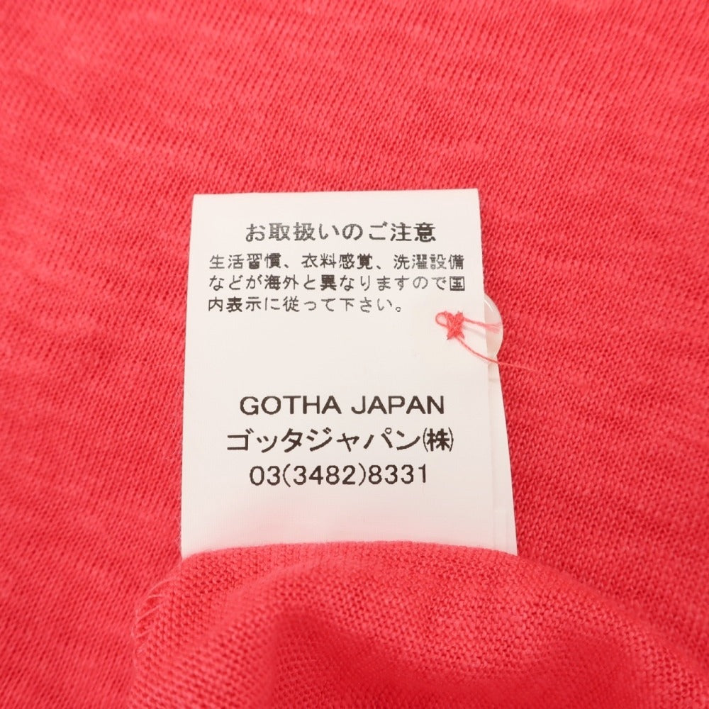 【中古】モラ 1962 Mora 1962 リネン 半袖ポロシャツ ダークピンク系【サイズXL】【 状態ランクA 】【 メンズ 】