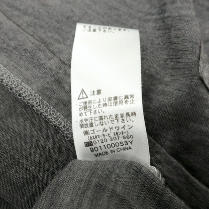 【中古】アイスブレーカー icebreaker メリノウールナイロン クルーネック 半袖ポケットTシャツ グレー【サイズM】【 状態ランクB 】【 メンズ 】
