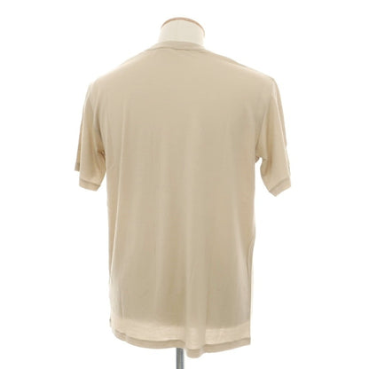【中古】【未使用】アイスブレーカー icebreaker メリノウールナイロン クルーネック 半袖ポケットTシャツ ベージュ【サイズS】【 状態ランクS 】【 メンズ 】