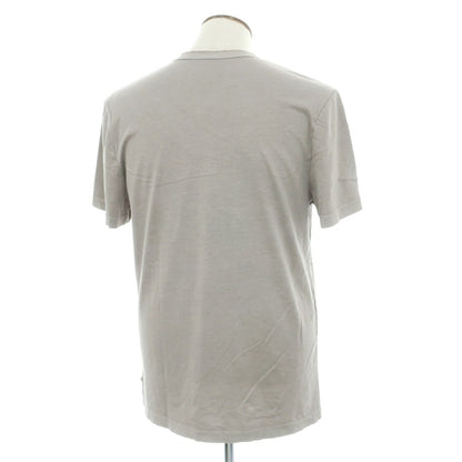 【中古】ジェームスパース JAMES PERSE ダメージ加工 コットン クルーネック 半袖ポケットTシャツ ストーン【サイズ3】【 状態ランクB 】【 メンズ 】