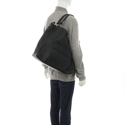 【中古】ガレリアント GALLERIANT レザー トートバッグ ブラック【 状態ランクB 】【 メンズ 】