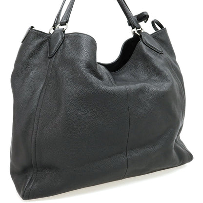 【中古】ガレリアント GALLERIANT レザー トートバッグ ブラック【 状態ランクB 】【 メンズ 】