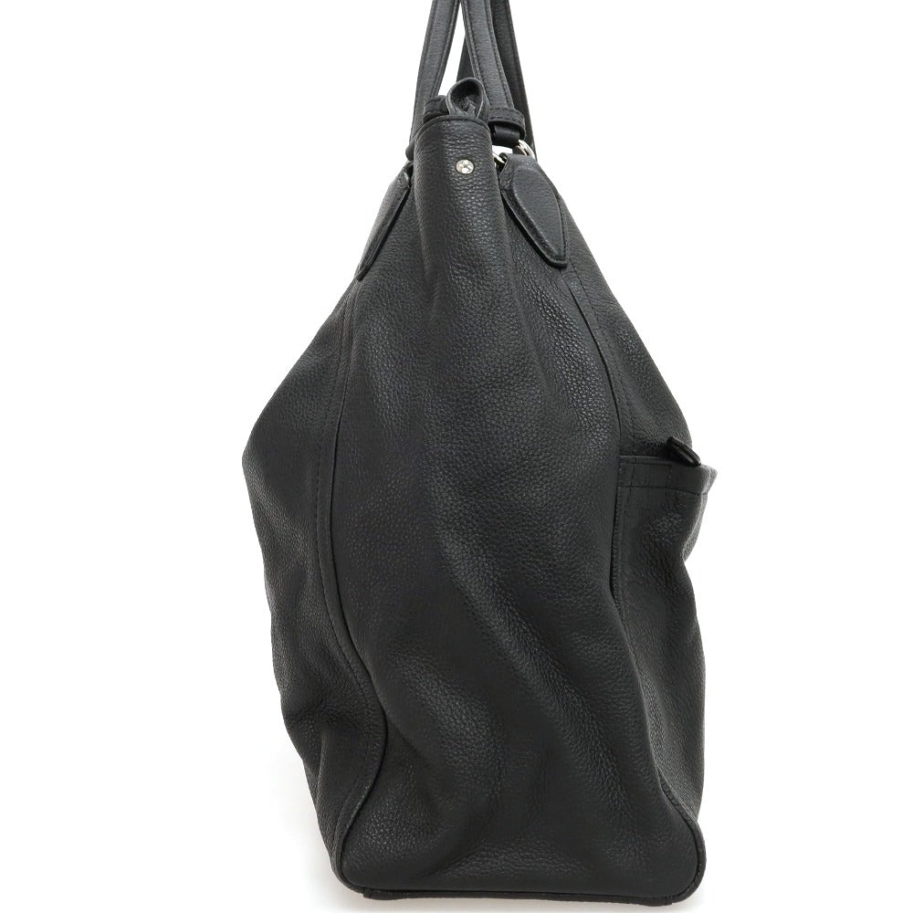 【中古】ガレリアント GALLERIANT レザー トートバッグ ブラック【 状態ランクB 】【 メンズ 】
