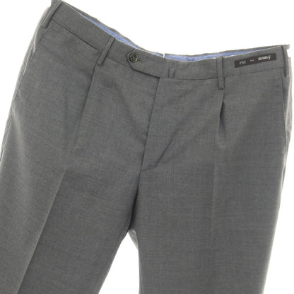 【中古】【未使用】ピーティーゼロウーノ PT01 BEAMS F別注 SUPER100’S ウール ドレススラックスパンツ グレー【サイズ52】【 状態ランクS 】【 メンズ 】