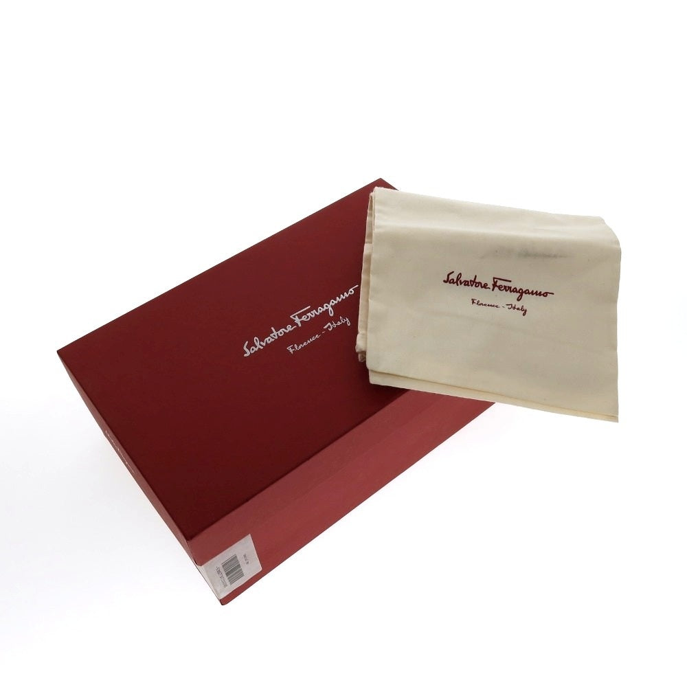 【中古】サルヴァトーレフェラガモ Salvatore Ferragamo カーフ ローファー ブラック【サイズ8 EEE】【 状態ランクB 】【 メンズ 】
