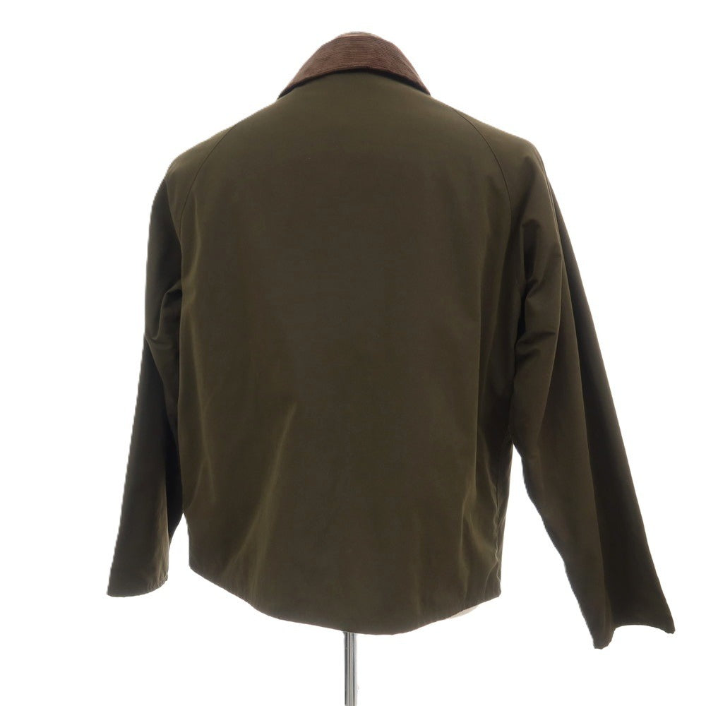 【中古】アーペーセー A.P.C. × Barbour SPEY ポリエステルコットン フィールドジャケット オリーブ【サイズL】【 状態ランクB 】【 メンズ 】
