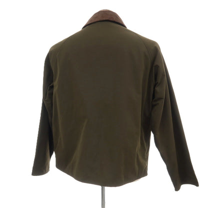 【中古】アーペーセー A.P.C. × Barbour SPEY ポリエステルコットン フィールドジャケット オリーブ【サイズL】【 状態ランクB 】【 メンズ 】