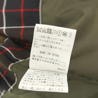 【中古】アーペーセー A.P.C. × Barbour SPEY ポリエステルコットン フィールドジャケット オリーブ【サイズL】【 状態ランクB 】【 メンズ 】