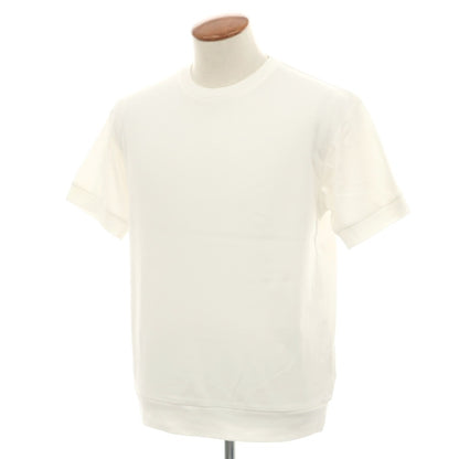 【中古】モンチュール MONTURE コットン クルーネック 半袖Ｔシャツ ホワイト【サイズM】【 状態ランクB 】【 メンズ 】
