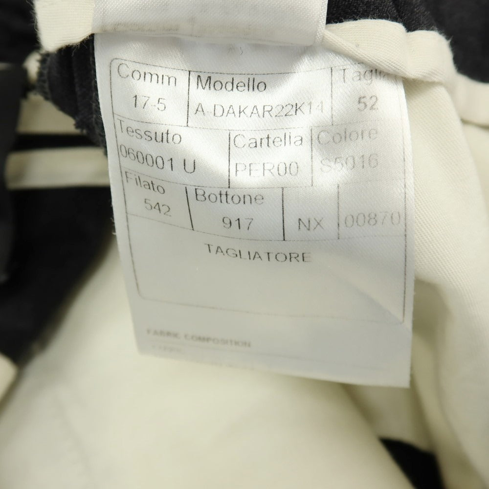 【中古】タリアトーレ TAGLIATORE SUPER110’S ウール イージースラックス パンツ チャコールグレー【サイズ52】【 状態ランクB 】【 メンズ 】