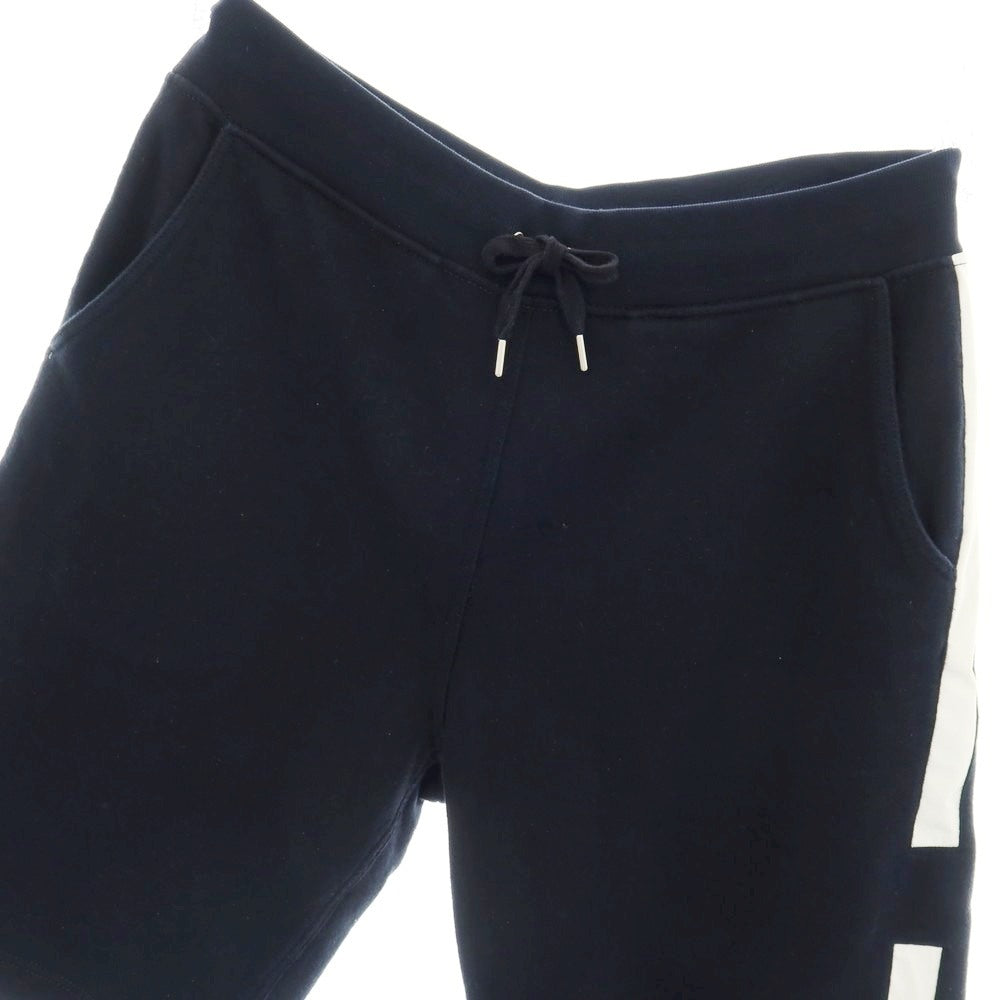【中古】エルメス HERMES コットン スウェット ショートパンツ ネイビーxホワイト【サイズS】【 状態ランクB 】【 メンズ 】