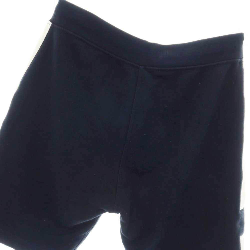 【中古】エルメス HERMES コットン スウェット ショートパンツ ネイビーxホワイト【サイズS】【 状態ランクB 】【 メンズ 】