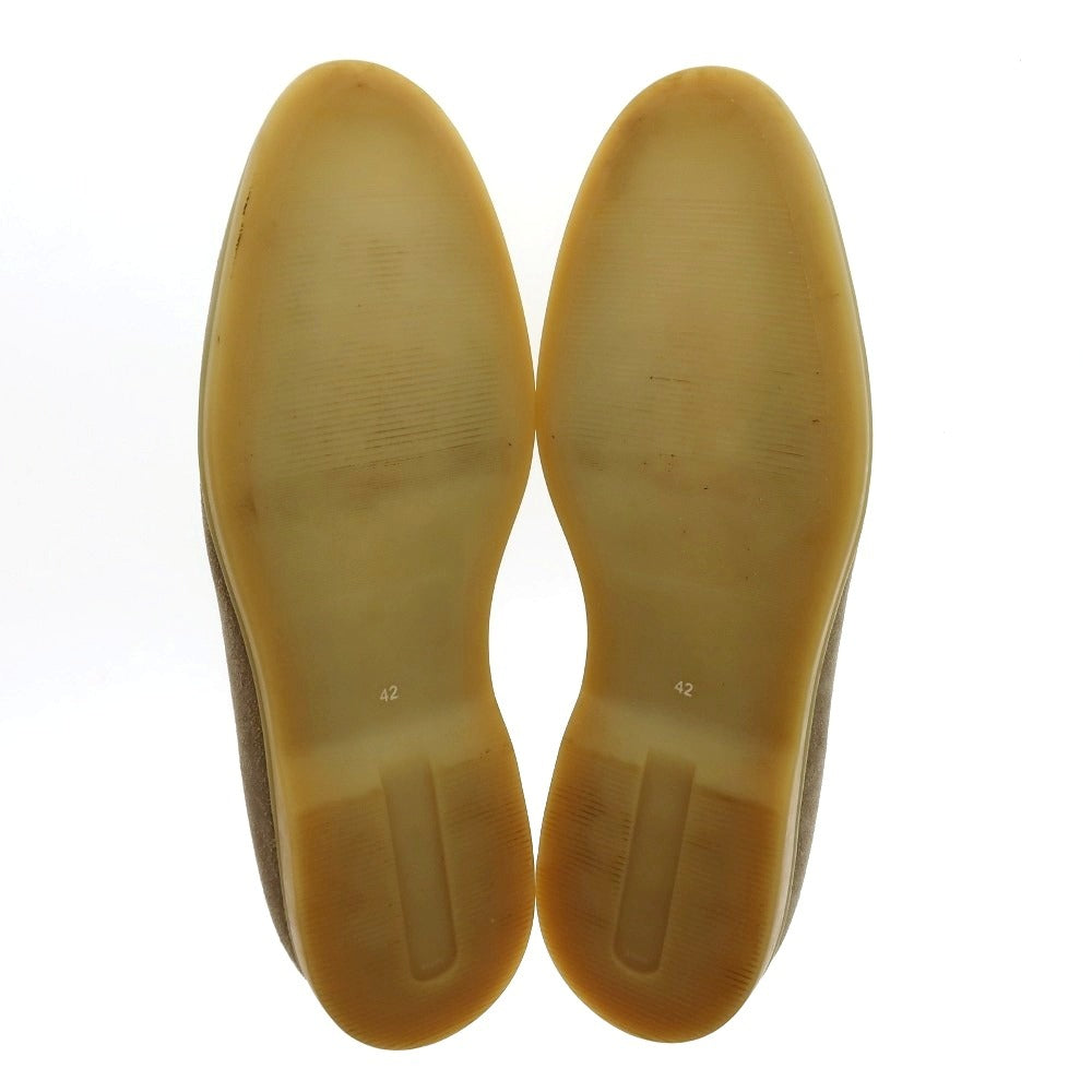 【中古】ティモシーパリ Timothee PARIS レザー ローファー ベージュxホワイト【サイズ42】【 状態ランクA 】【 メンズ 】