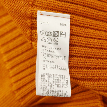 【中古】ドルモア DRUMOHR ウール タートルネック プルオーバーニット オレンジ【サイズ46】【 状態ランクA 】【 メンズ 】