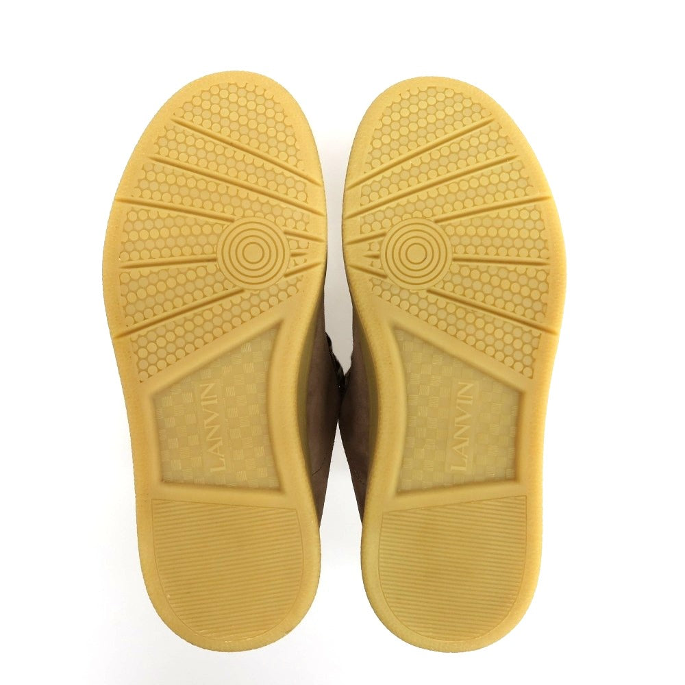 【中古】【未使用】ランバン LANVIN ×Future Hyper Curb スエード スニーカー トープ【サイズ40】【 状態ランクS 】【 メンズ 】