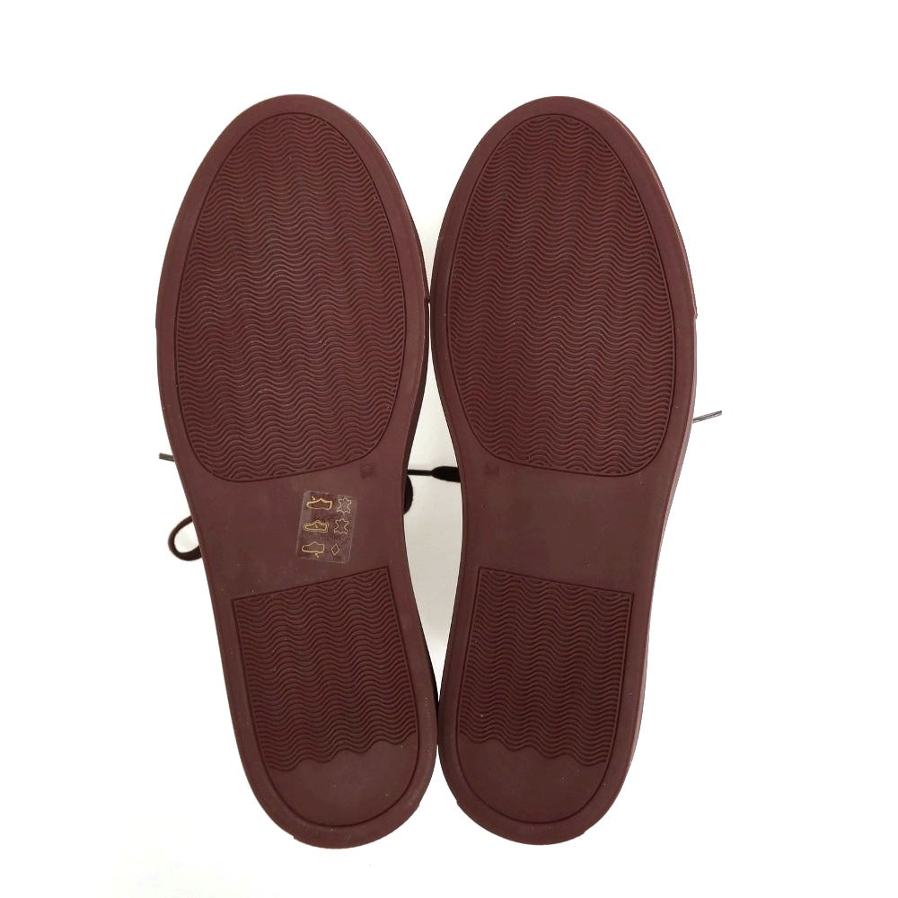【中古】【未使用】コモンプロジェクツ COMMON PROJECTS レザー スニーカー バーガンディ【サイズ40】【 状態ランクS 】【 メンズ 】