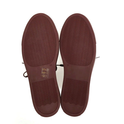 【中古】【未使用】コモンプロジェクツ COMMON PROJECTS レザー スニーカー バーガンディ【サイズ40】【 状態ランクS 】【 メンズ 】