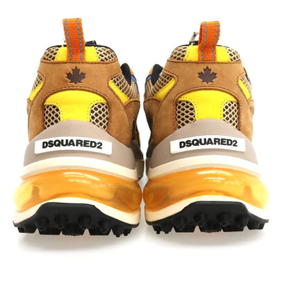 【中古】ディースクエアード DSQUARED2 Bubble スエード スニーカー ブラウンxベージュ【サイズ40】【 状態ランクA 】【 メンズ 】