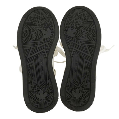 【中古】ディースクエアード DSQUARED2 Canadian レザー スニーカー ホワイトxベージュ【サイズ41】【 状態ランクB 】【 メンズ 】