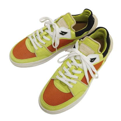 【中古】【未使用】ブシェミ BUSCEMI スエード スニーカー イエローxオレンジ【サイズ41】【 状態ランクS 】【 メンズ 】