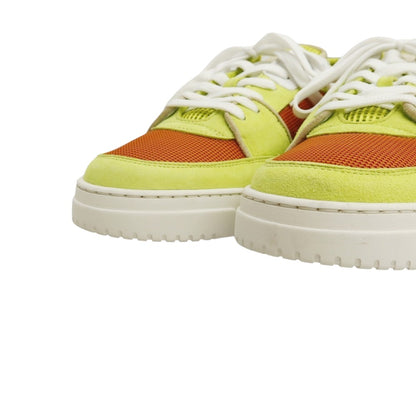 【中古】【未使用】ブシェミ BUSCEMI スエード スニーカー イエローxオレンジ【サイズ41】【 状態ランクS 】【 メンズ 】