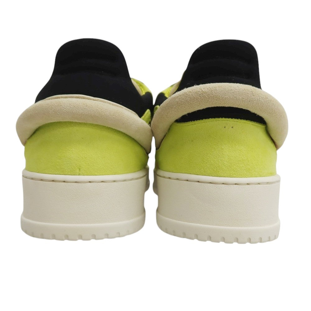 【中古】【未使用】ブシェミ BUSCEMI スエード スニーカー イエローxオレンジ【サイズ41】【 状態ランクS 】【 メンズ 】