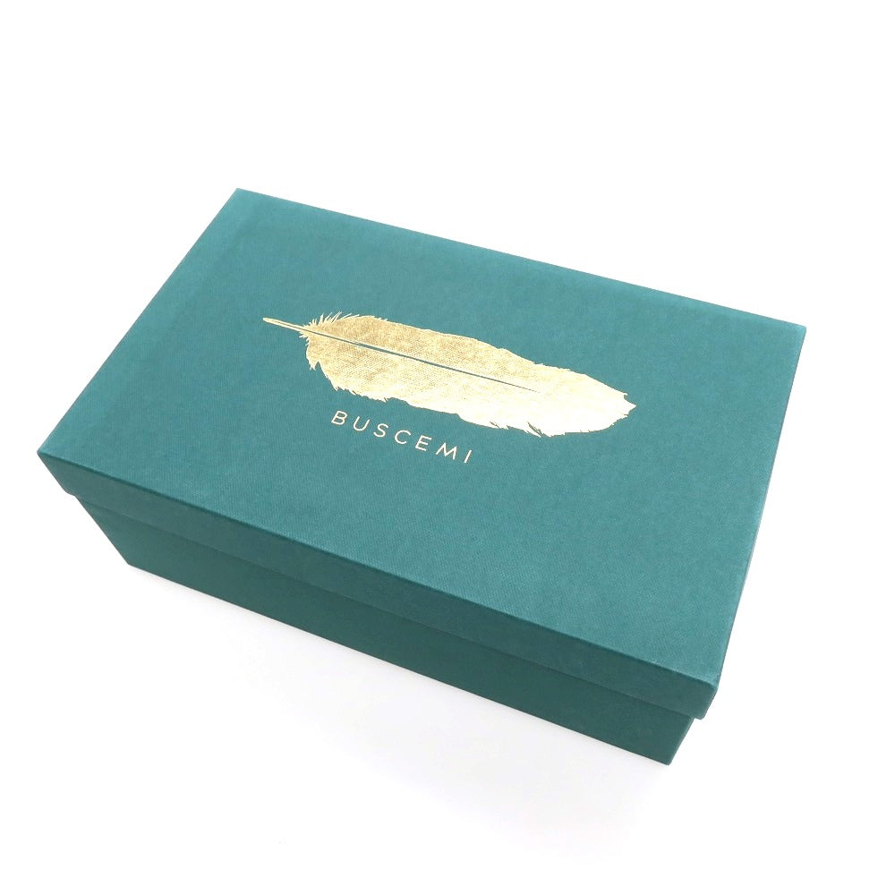 【中古】【未使用】ブシェミ BUSCEMI スエード スニーカー イエローxオレンジ【サイズ41】【 状態ランクS 】【 メンズ 】