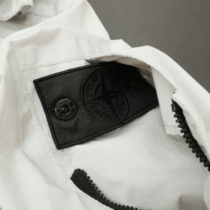 【中古】ストーンアイランド STONE ISLAND PULVER-R 3L ナイロン フィッシュテール ジャケット ブルゾン ライトグレー【サイズS】【 状態ランクB 】【 メンズ 】