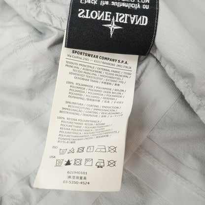 【中古】ストーンアイランド STONE ISLAND PULVER-R 3L ナイロン フィッシュテール ジャケット ブルゾン ライトグレー【サイズS】【 状態ランクB 】【 メンズ 】