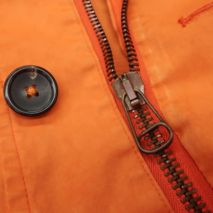 【中古】テンシー Ten c Smock Snow ポリエステルナイロン フーデッド フィールドジャケット オレンジ【サイズ46】【 状態ランクB 】【 メンズ 】