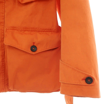 【中古】テンシー Ten c Smock Snow ポリエステルナイロン フーデッド フィールドジャケット オレンジ【サイズ46】【 状態ランクB 】【 メンズ 】
