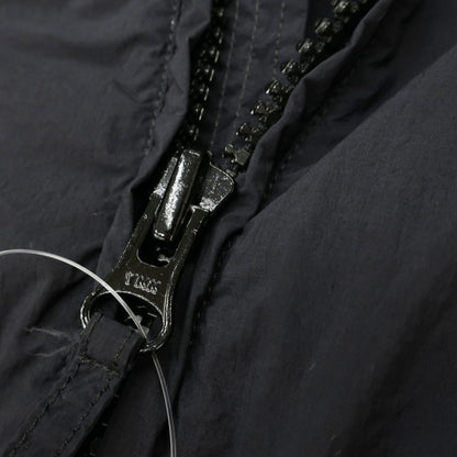 【中古】テンシー Ten c Mid Layer ジップアップ ナイロンジャケット ブルゾン ブラック【サイズ46】【 状態ランクB 】【 メンズ 】