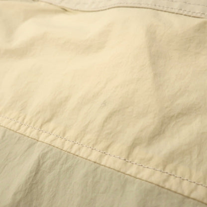【中古】テンシー Ten c Mid Layer ジップアップ ナイロンジャケット ブルゾン クリームベージュ【サイズ46】【 状態ランクB 】【 メンズ 】