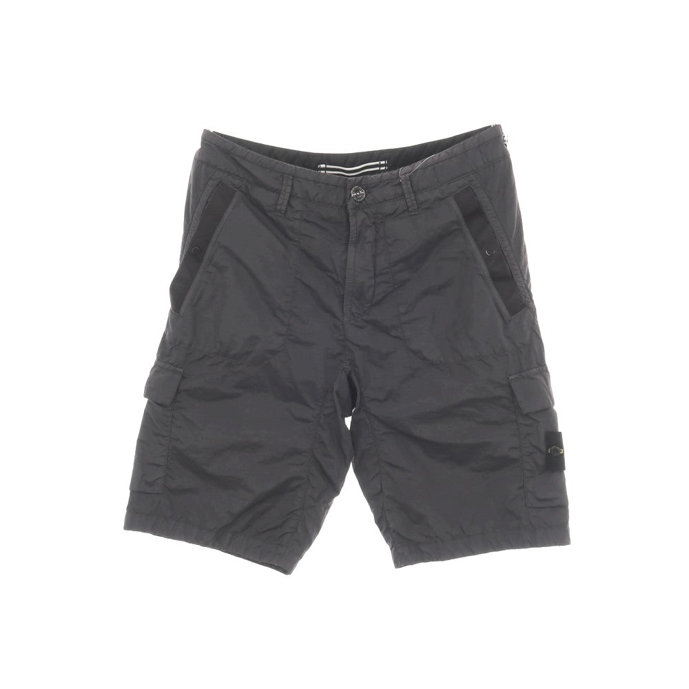 【中古】ストーンアイランド STONE ISLAND ナイロンポリエステル ショートパンツ ダークグレー【サイズ29】【 状態ランクB 】【 メンズ 】