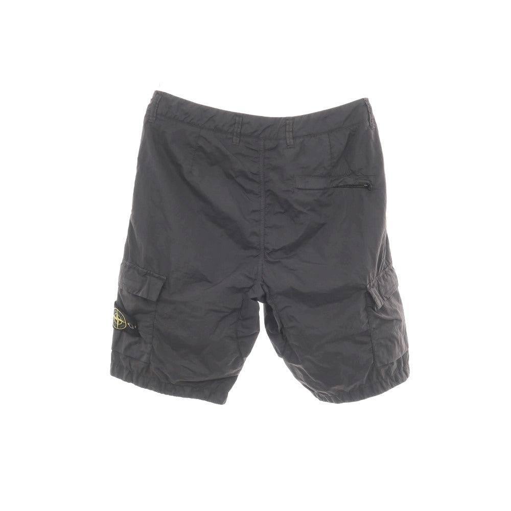 【中古】ストーンアイランド STONE ISLAND ナイロンポリエステル ショートパンツ ダークグレー【サイズ29】【 状態ランクB 】【 メンズ 】