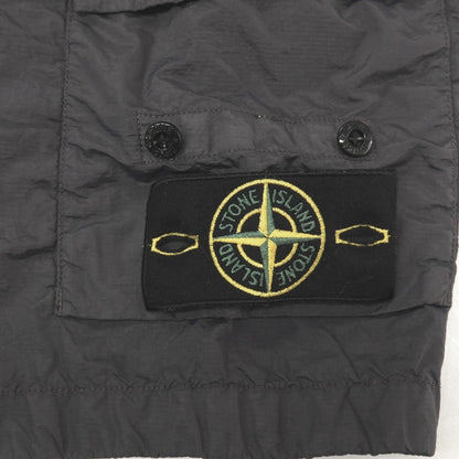 【中古】ストーンアイランド STONE ISLAND ナイロンポリエステル ショートパンツ ダークグレー【サイズ29】【 状態ランクB 】【 メンズ 】