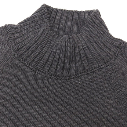 【中古】【未使用】ザノーネ ZANONE LUPO RAG ミドルゲージ ウール モックネック プルオーバーニット グレー【サイズ50】【 状態ランクS 】【 メンズ 】