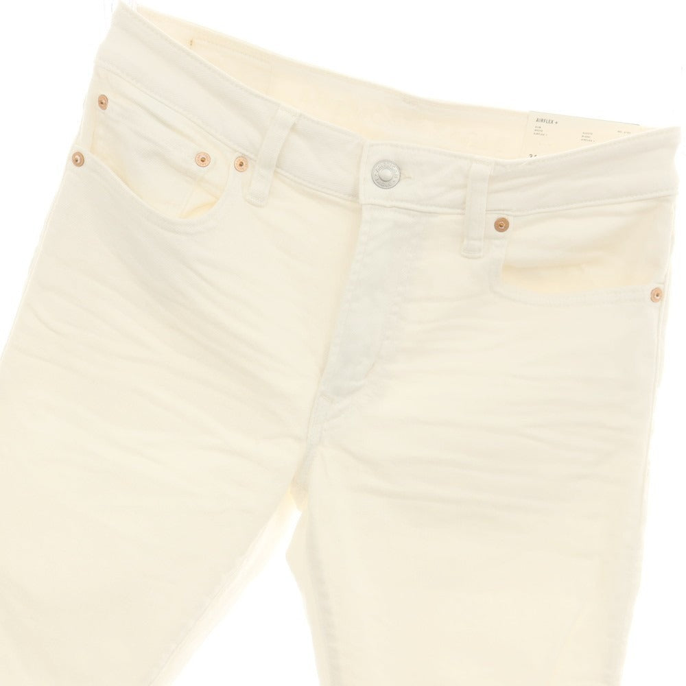 【中古】アメリカンイーグル American Eagle AIRFLEX + ストレッチ コットンポリエステル デニムパンツ ホワイト【サイズ31】【 状態ランクB 】【 メンズ 】