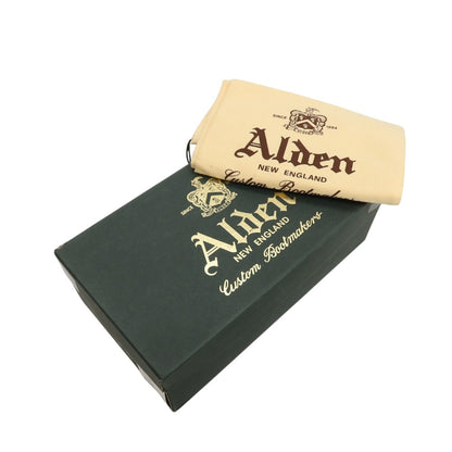 【中古】オールデン ALDEN REGAL TOKYO別注 カーフ レザー ドレスシューズ ブラウン【サイズ7 1/2D】【 状態ランクC 】【 メンズ 】