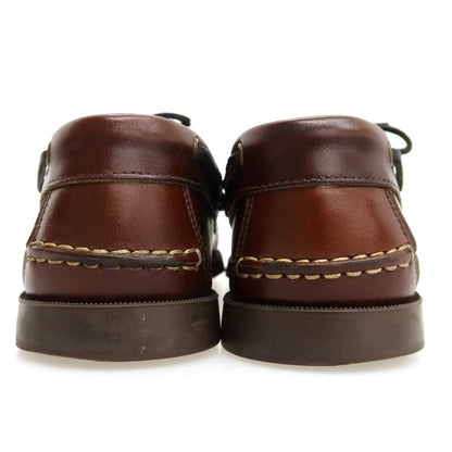 【中古】パラブーツ Paraboot BARTH レザー デッキシューズ ブラウン【サイズ7】【 状態ランクB 】【 メンズ 】