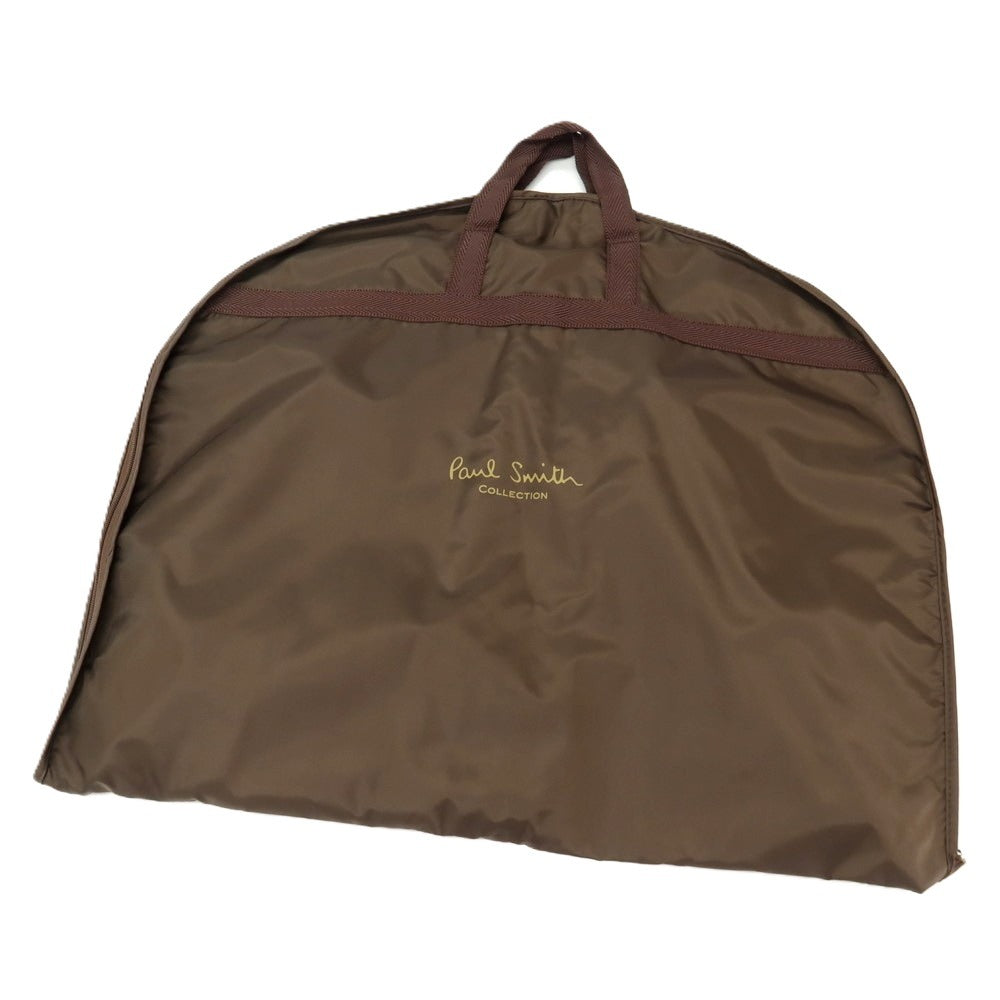 【中古】ポールスミスコレクション PAUL SMITH COLLECTION ウール ストライプ 2つボタンスーツ グレーxブラック【サイズM】【 状態ランクB 】【 メンズ 】