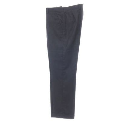 【中古】ポールスミスコレクション PAUL SMITH COLLECTION ウール ストライプ 2つボタンスーツ グレーxブラック【サイズM】【 状態ランクB 】【 メンズ 】